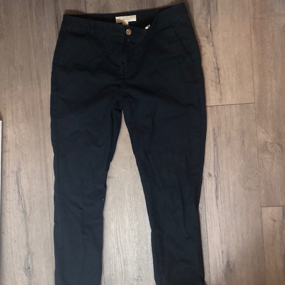 Michael Kors navy ankle pants